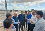 بازگشایی مسیرهای روستایی دشتی  آسیب دیده از سیل
