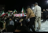 وداع با پیکر شهید سردار بهنام رضایی از شهدای اقتدار رمضان در بوشهر