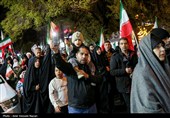 اجتماع مردم قزوین درحمایت از رهبری و نیروهای مسلح