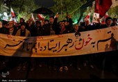 اجتماع مردم قزوین درحمایت از رهبری و نیروهای مسلح