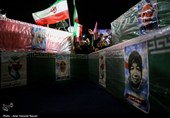 اجتماع مردم قزوین درحمایت از رهبری و نیروهای مسلح