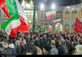 تشییع پیکر شهید پیام رجبی در آران و بیدگل