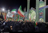 تشییع پیکر شهید پیام رجبی در آران و بیدگل