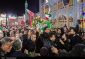 تشییع پیکر شهید پیام رجبی در آران و بیدگل