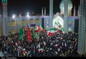 تشییع پیکر شهید پیام رجبی در آران و بیدگل