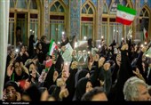 تشییع پیکر شهید پیام رجبی در آران و بیدگل