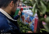 تشییع پیکر 6 شهید حملات آمریکایی صهیونی در قزوین