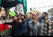 تشییع پیکر 6 شهید حملات آمریکایی صهیونی در قزوین