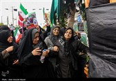 تشییع پیکر 6 شهید حملات آمریکایی صهیونی در قزوین