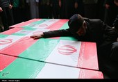 تشییع پیکر 5 شهید حملات آمریکایی صهیونی در زنجان