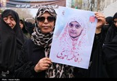 تشییع پیکر 5 شهید حملات آمریکایی صهیونی در زنجان