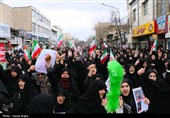 تشییع پیکر 5 شهید حملات آمریکایی صهیونی در زنجان