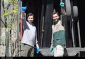 حضور میدانی جهادگران خراسان‌شمالی در تهران برای ترمیم منازل