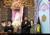 وداع با پیکر شهدای پردیسان در حرم قم