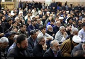 وداع با پیکر شهدای پردیسان در حرم قم