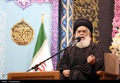 وداع با پیکر شهدای پردیسان در حرم قم