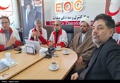 دادستان اردبیل امدادگر هلال احمر شد