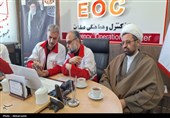 دادستان اردبیل امدادگر هلال احمر شد