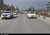 حماسه خودرویی مردم و دستگاههای اجرایی اردبیل در حمایت از نظام