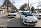 حماسه خودرویی مردم و دستگاههای اجرایی اردبیل در حمایت از نظام