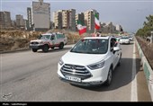 حماسه خودرویی مردم و دستگاههای اجرایی اردبیل در حمایت از نظام