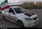 حماسه خودرویی مردم و دستگاههای اجرایی اردبیل در حمایت از نظام