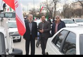 حماسه خودرویی مردم و دستگاههای اجرایی اردبیل در حمایت از نظام