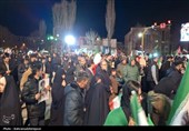 حضور میدانی کارکنان دادگستری اردبیل در اجتماع خونخواهی رهبر شهید