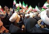 حضور میدانی کارکنان دادگستری اردبیل در اجتماع خونخواهی رهبر شهید