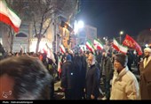 حضور میدانی کارکنان دادگستری اردبیل در اجتماع خونخواهی رهبر شهید