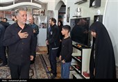 دیدار استاندار خراسان جنوبی با خانواده گرانقدر شهید ترابی