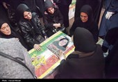 تشییع پیکر شهدای جنگ رمضان در کرمانشاه