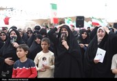 تشییع پیکر 17 شهید حمله آمریکایی صهیونی به منطقه مسکونی پردیسان قم