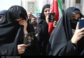 تشییع پیکر 17 شهید حمله آمریکایی صهیونی به منطقه مسکونی پردیسان قم