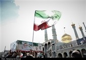 تشییع پیکر 17 شهید حمله آمریکایی صهیونی به منطقه مسکونی پردیسان قم