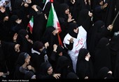 تشییع پیکر 17 شهید حمله آمریکایی صهیونی به منطقه مسکونی پردیسان قم