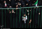 تشییع پیکر 17 شهید حمله آمریکایی صهیونی به منطقه مسکونی پردیسان قم