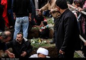 تشییع پیکر مطهر 4 شهید وطن در قمیک تاکستان