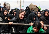 تشییع پیکر مطهر 4 شهید وطن در قمیک تاکستان