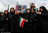 تشییع پیکر مطهر 4 شهید وطن در قمیک تاکستان