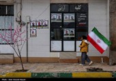 تشییع پیکر مطهر 4 شهید وطن در قمیک تاکستان