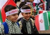 تشییع پیکر مطهر 4 شهید وطن در قمیک تاکستان