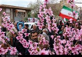 تشییع پیکر مطهر 4 شهید وطن در قمیک تاکستان