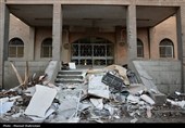 نشست‌خبری محل بمباران دانشگاه‌ علم و صنعت توسط رژیم صهیونیستی و آمریکا