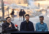 نشست‌خبری محل بمباران دانشگاه‌ علم و صنعت توسط رژیم صهیونیستی و آمریکا