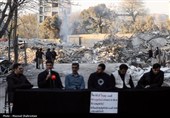 نشست‌خبری محل بمباران دانشگاه‌ علم و صنعت توسط رژیم صهیونیستی و آمریکا