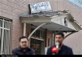 نشست‌خبری محل بمباران دانشگاه‌ علم و صنعت توسط رژیم صهیونیستی و آمریکا