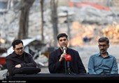 نشست‌خبری محل بمباران دانشگاه‌ علم و صنعت توسط رژیم صهیونیستی و آمریکا