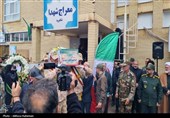 شاهرود و رویان در سوگ و حماسه؛ وداع مردم با 2 سرباز آسمانی