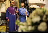 تشییع پیکر  شهید ارمنی جنگ رمضان در اصفهان